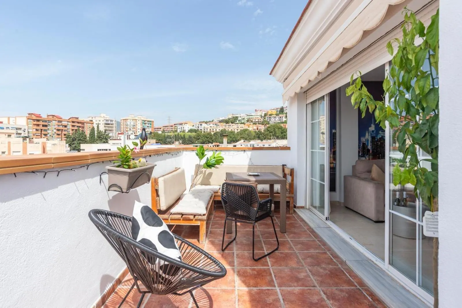 شقة New Penthouse Gr3- Flat In Malaga Center With Cozy Terrace 0*,  إسبانيا