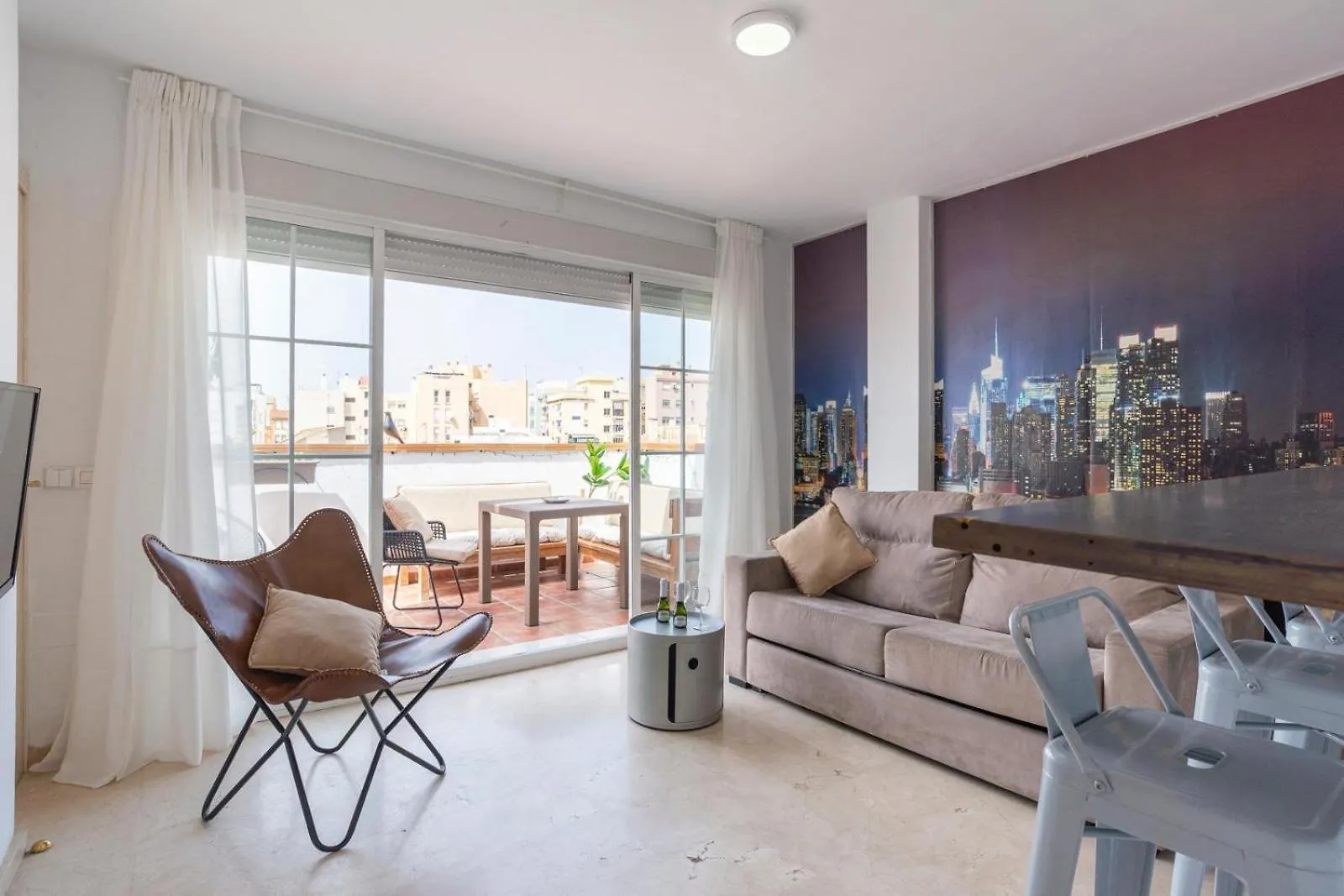 شقة New Penthouse Gr3- Flat In Malaga Center With Cozy Terrace
